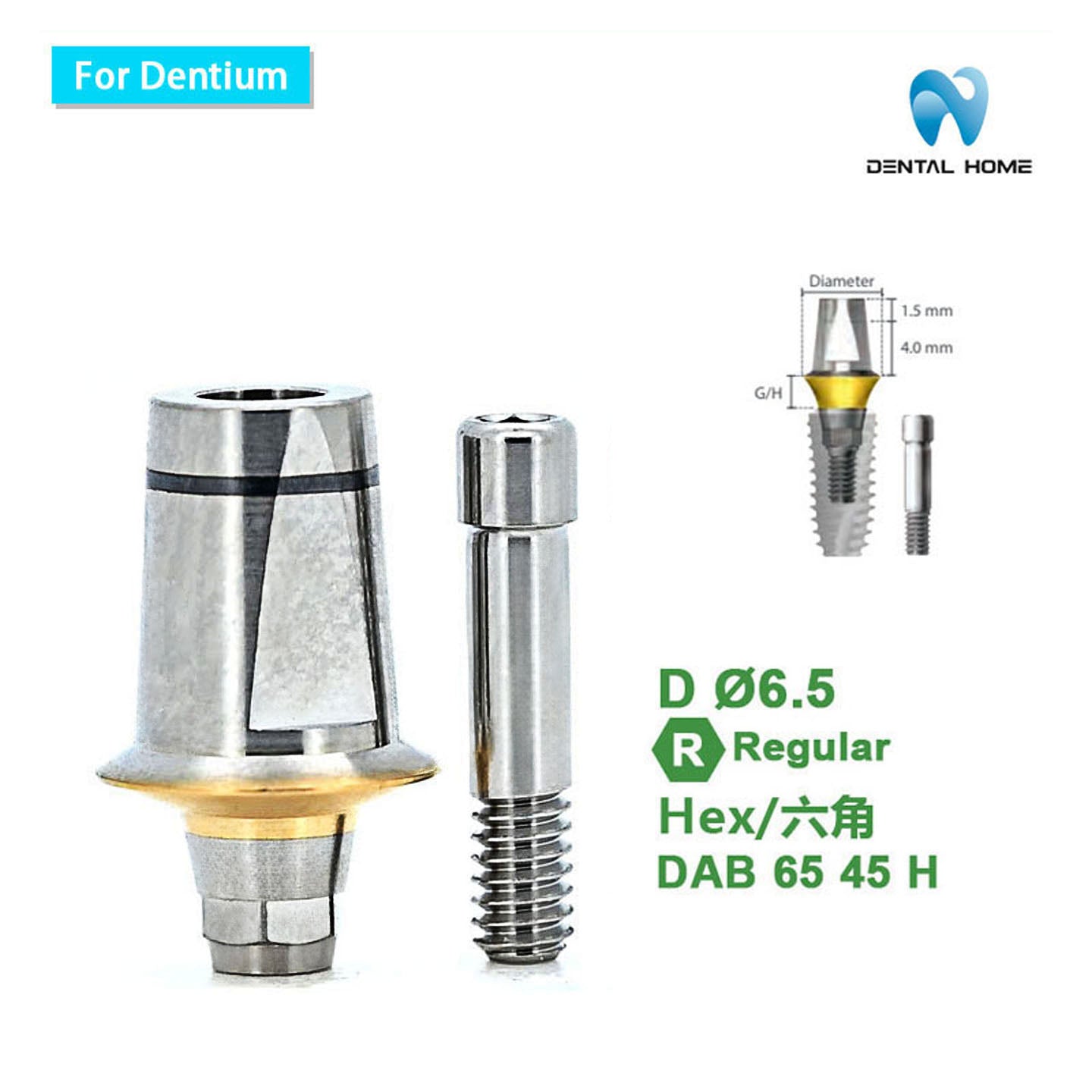 For Dentium Transfer Abutment