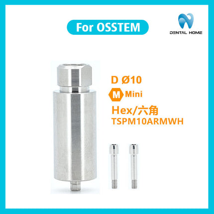 Подходит для предварительно фрезерованных штифтов из титанового сплава OSSTEM в качестве сменных имплантатов