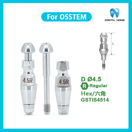 Подходит для стержня для слепка OSSTEM с закрытым ртом. Аксессуары для дентальных имплантатов.