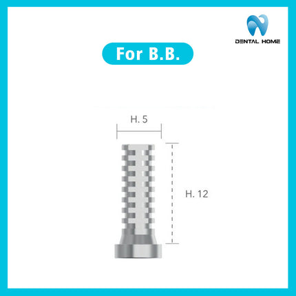 Suitable for B.B. titanium based composite temporary accessories