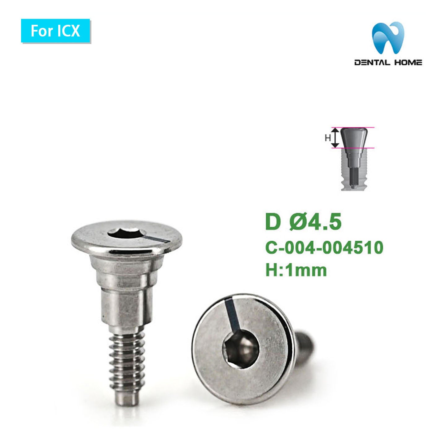For ICX Healing Abutment
