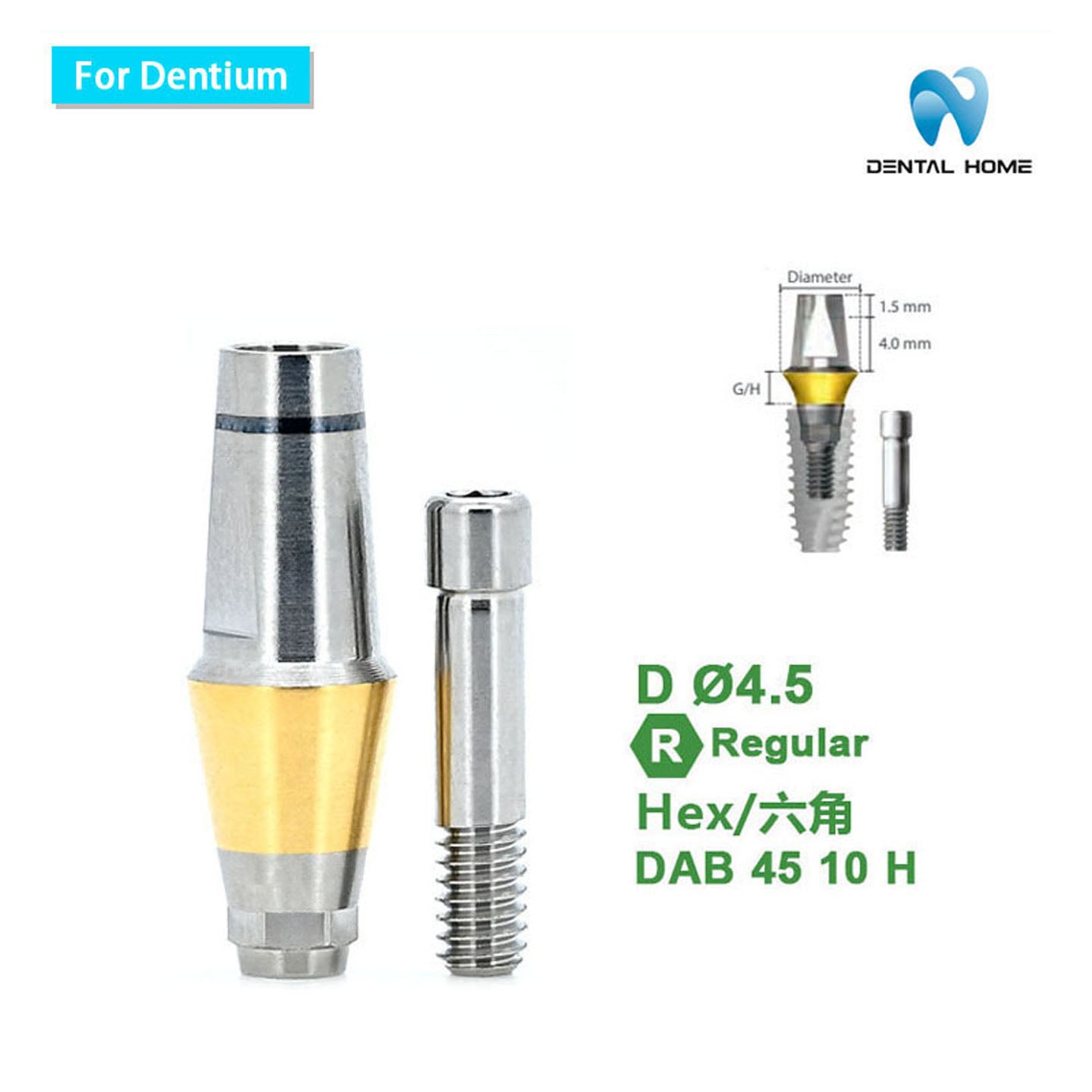 For Dentium Transfer Abutment