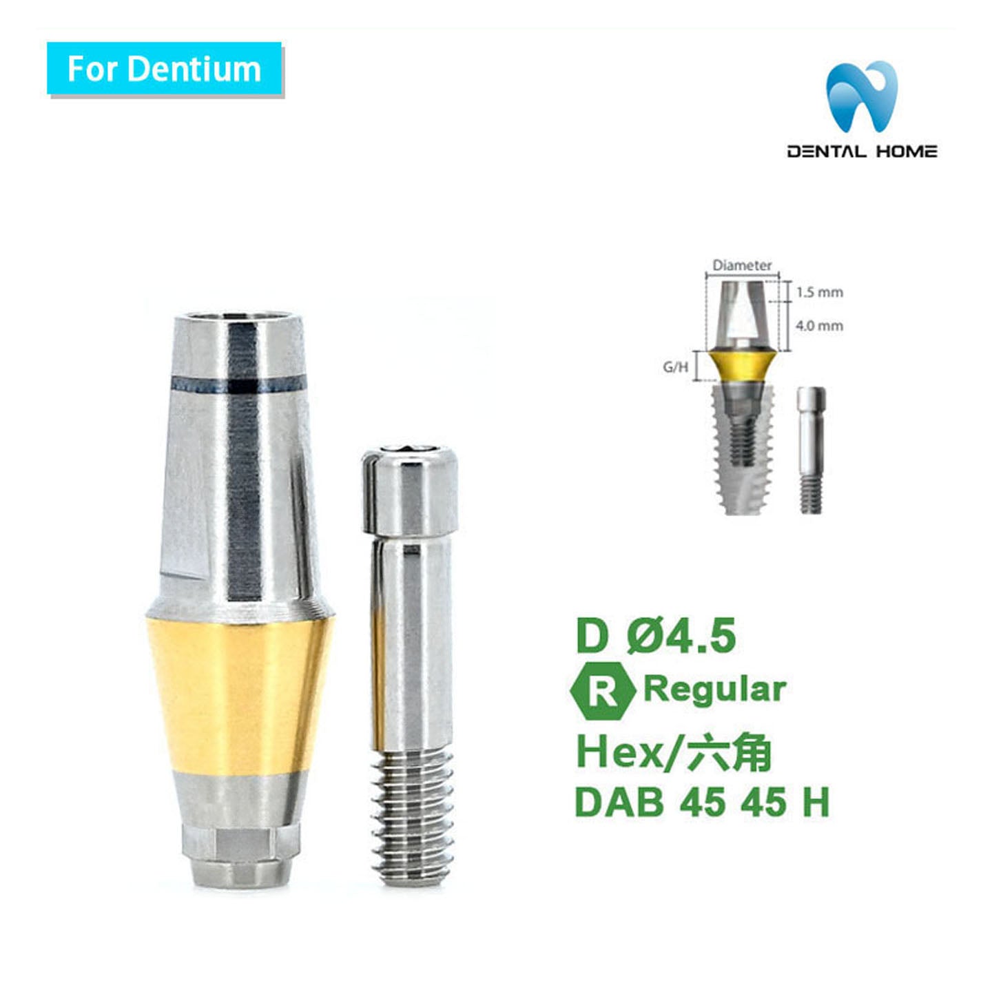 For Dentium Transfer Abutment