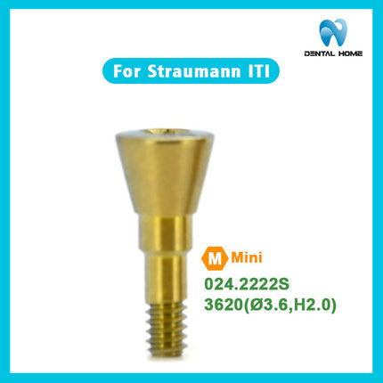 Подходит для формирователя десны Straumann ITl, позиционирующего винта NC, сменного имплантата, композитного защитного колпачка