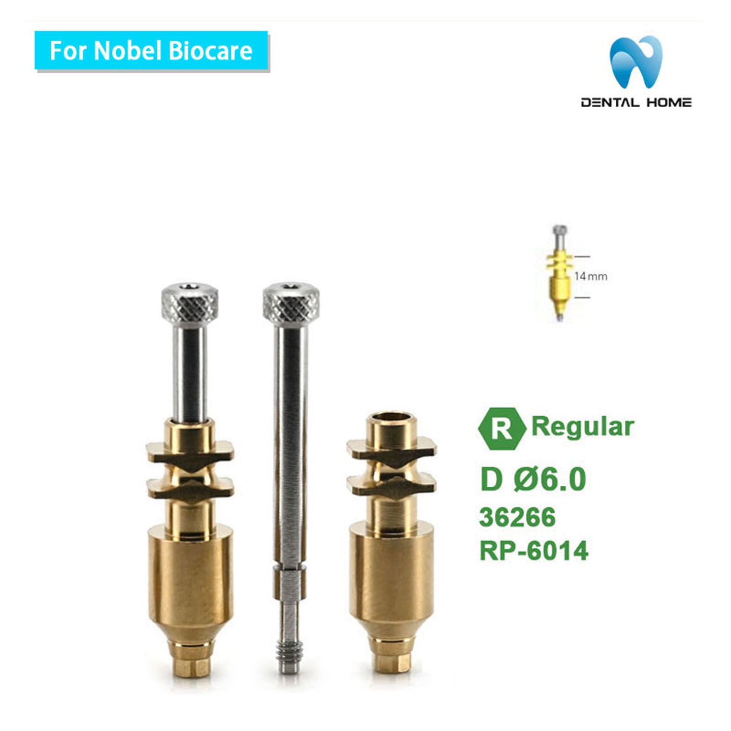 For Nobel Biocare Fixture Pick-up ImpressionCoping