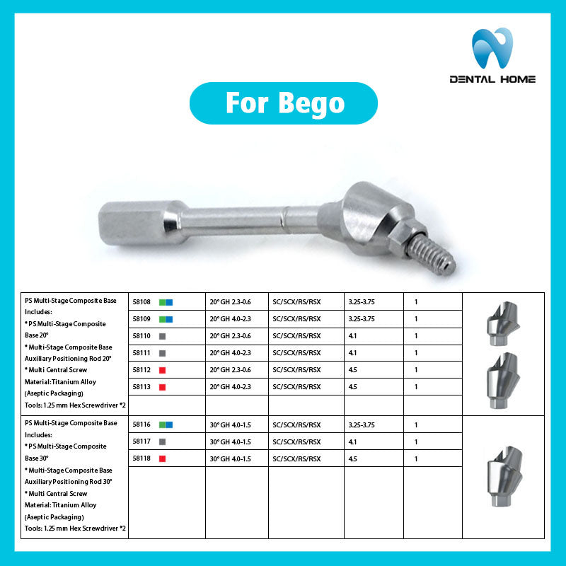 For Bego Multi Angled Abutment