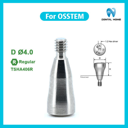 Подходит для абатмента OSSTEM Healing Abutment, сменного винта десны, защитного колпачка, переносного стержня, титановой колонны, титанового стержня