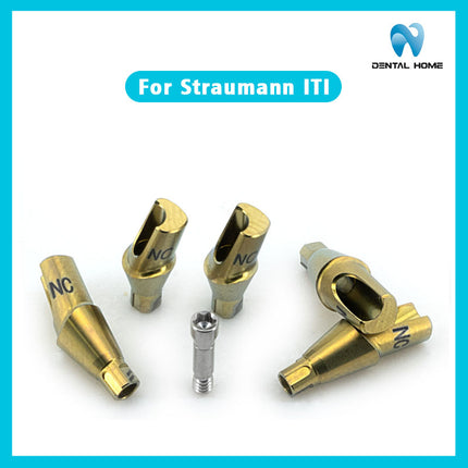 Для замены зубного имплантата Straumann ITl с готовым угловым абатментом и основанием для переноса