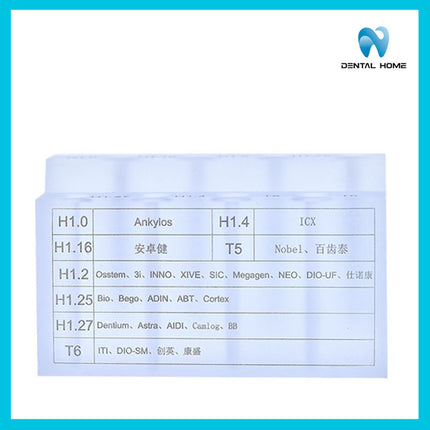 Dental Implant Laboratory Screwdriver- Complete Model Range