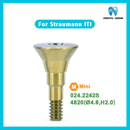 Подходит для формирователя десны Straumann ITl, позиционирующего винта NC, сменного имплантата, композитного защитного колпачка