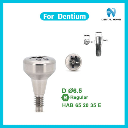 Подходит для замены имплантата с винтовым абатментом десны Dentium