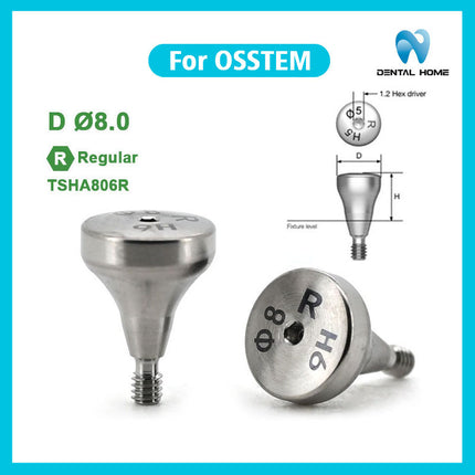 Подходит для абатмента OSSTEM Healing Abutment, сменного винта десны, защитного колпачка, переносного стержня, титановой колонны, титанового стержня