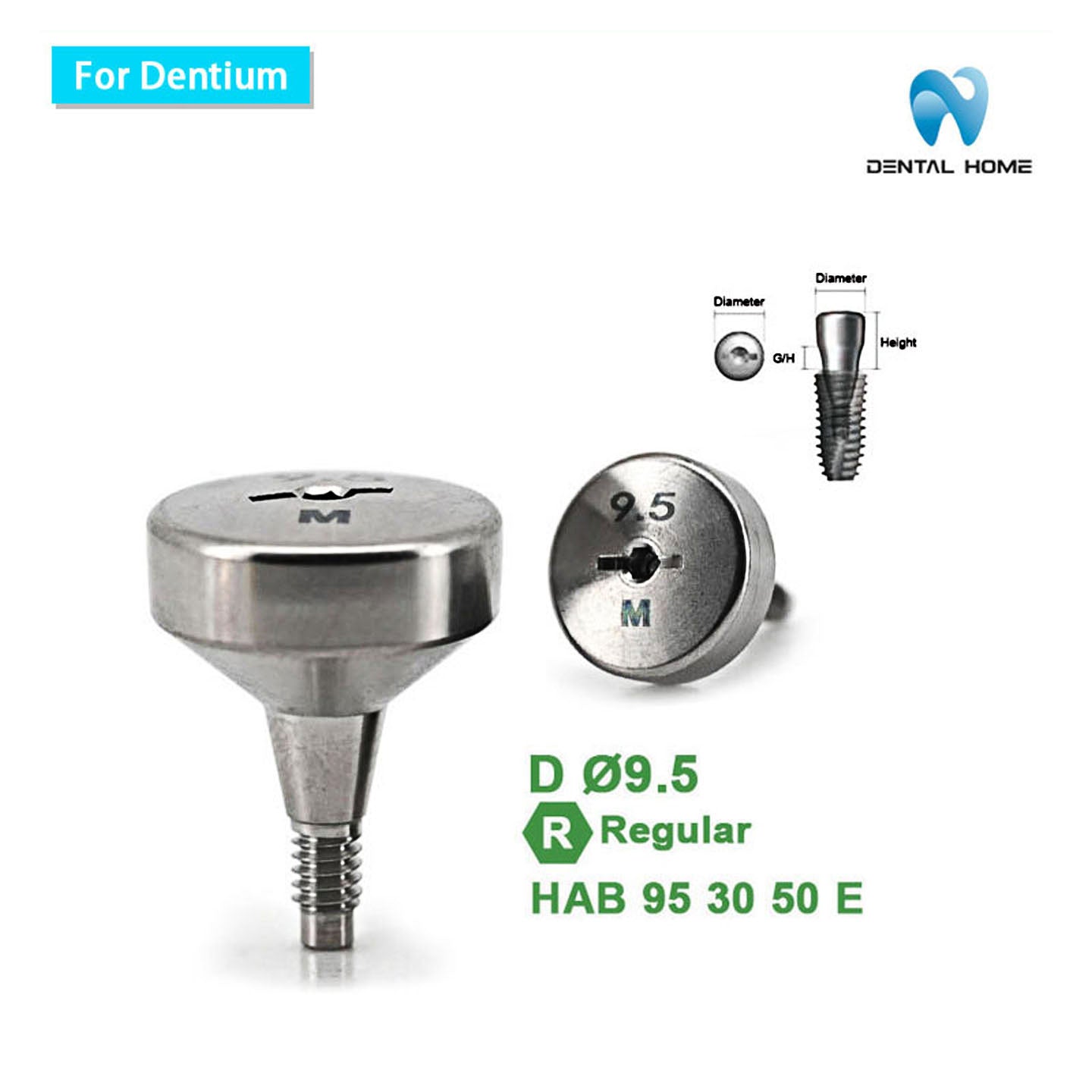 For Dentium Healing Abutment