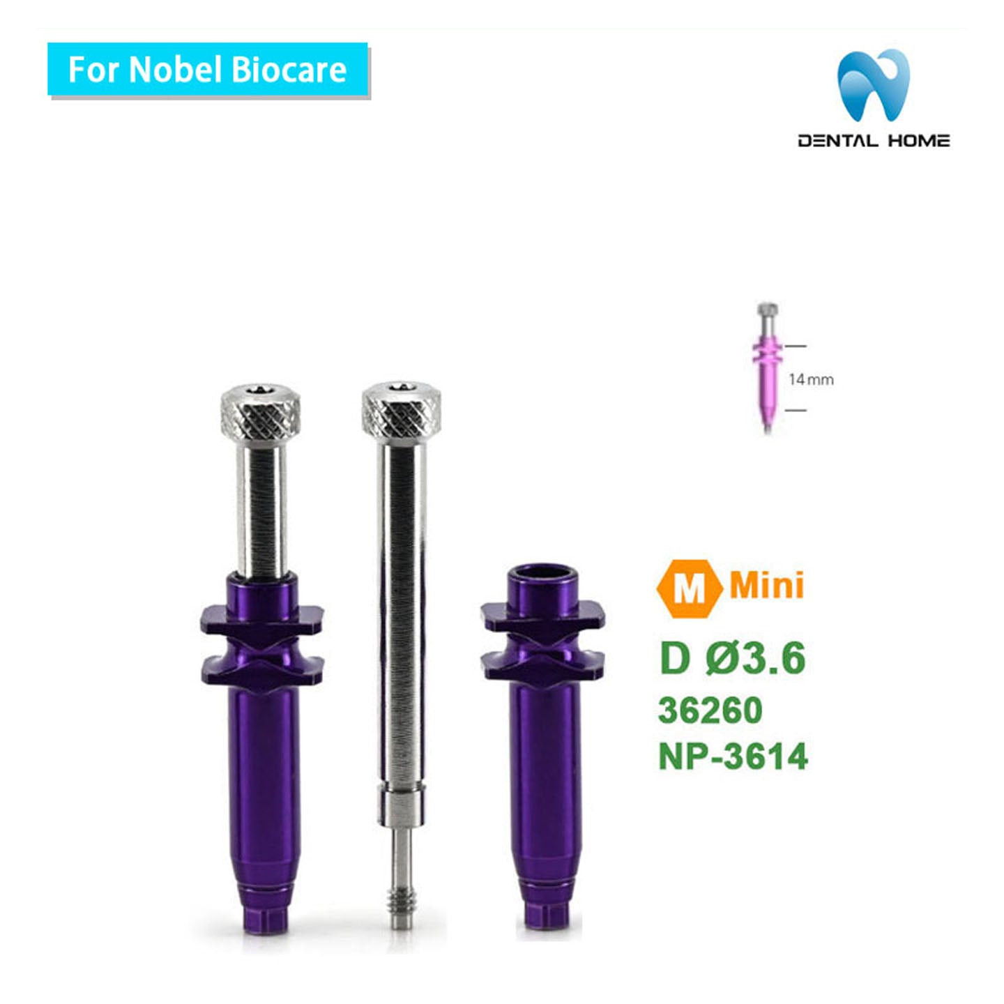 For Nobel Biocare Fixture Pick-up ImpressionCoping