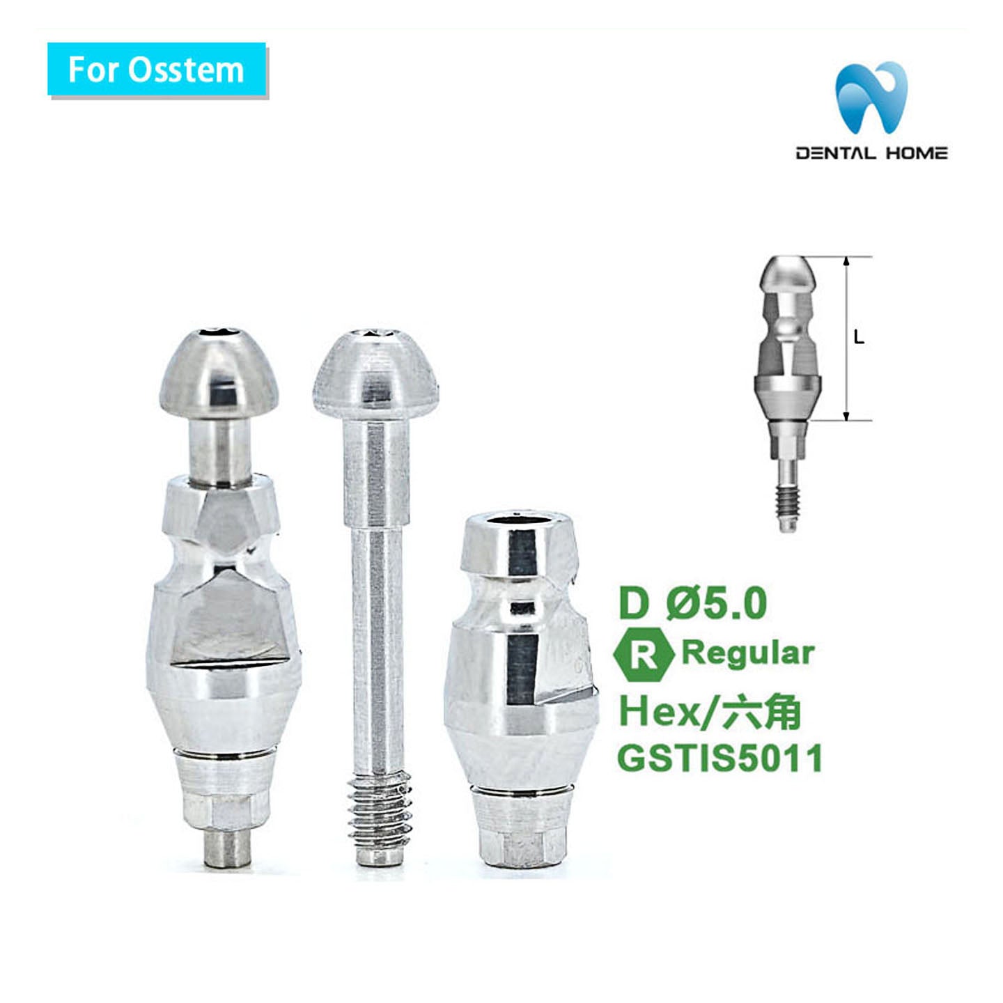 For OSSTEM Fixture Transfer Impression Coping