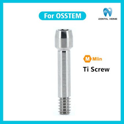 Подходит для готового реставрационного продукта OSSTEM Временный абатмент Субстрат из титанового сплава Защитный колпачок для замены имплантата
