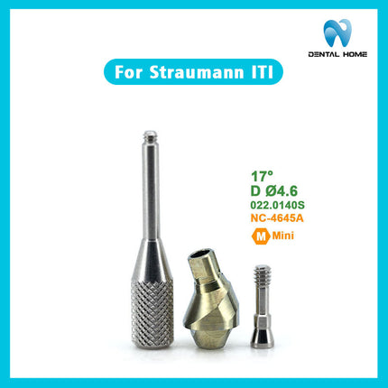 Straumann ITl コンポジット ベース、直角 17 度 30 度、チタン合金ベース保護キャップ、即時アクセサリに適しています。