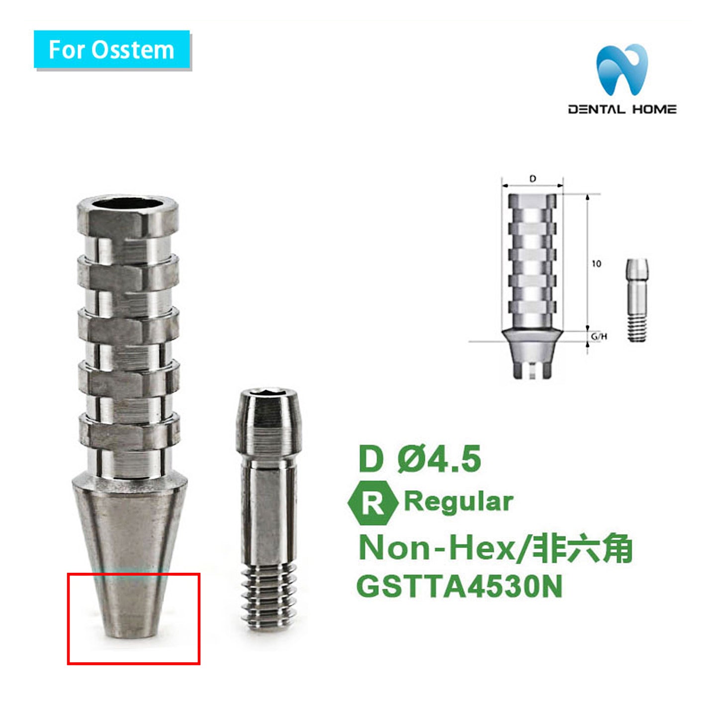 For Osstem Temporary Abutment