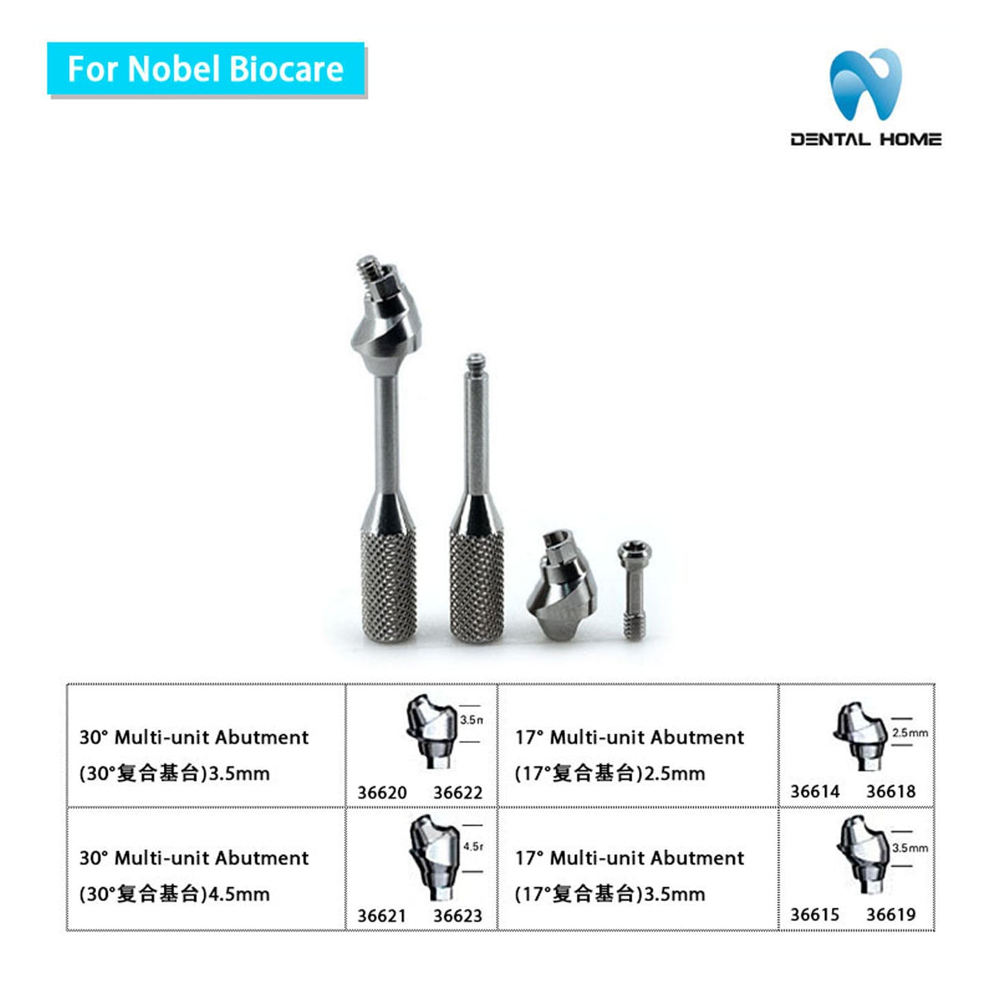 For Nobelbiocare Multi Angled Abutment