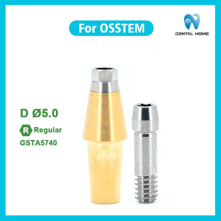 Подходит для готового прямого абатмента OSSTEM для реставрации одного зуба, сменного защитного колпачка с прямым углом
