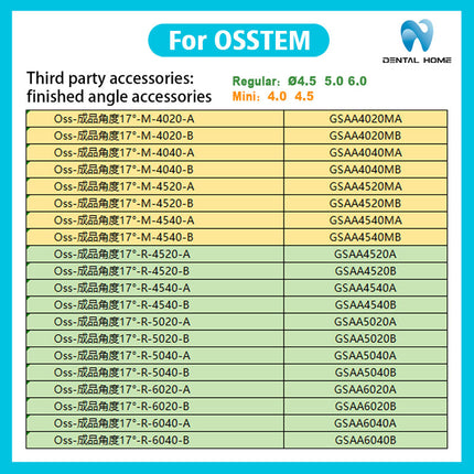 Suitable for Osstem GS Angled Multi-Unit Abutment