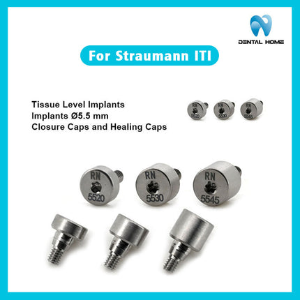 Подходит для дентального имплантата Straumann ITl Healing Base RN, защитного колпачка для герметизирующего винта и стержня для переноса.