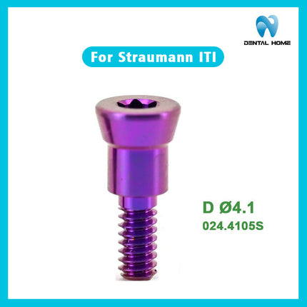 Подходит для Straumann lTl с закрытой винтовой крышкой RC, сменный стержень для переноса, защитный колпачок для заживления, подложка из титанового сплава