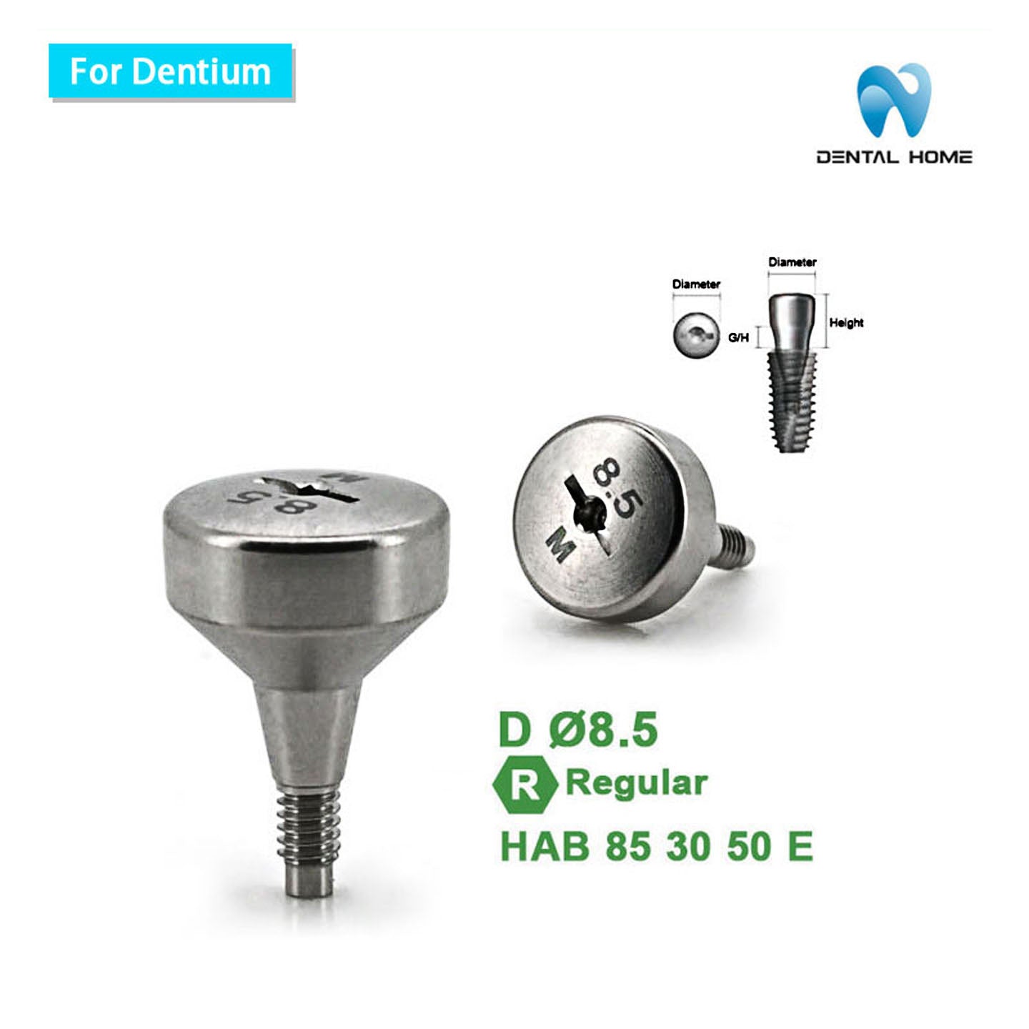 For Dentium Healing Abutment