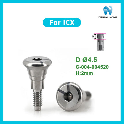 Suitable for ICX healing table closure screws