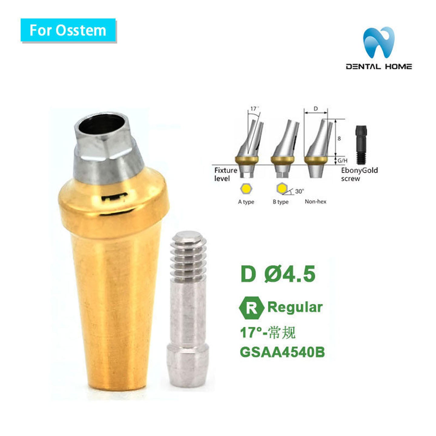 For Osstem Angled abutment
