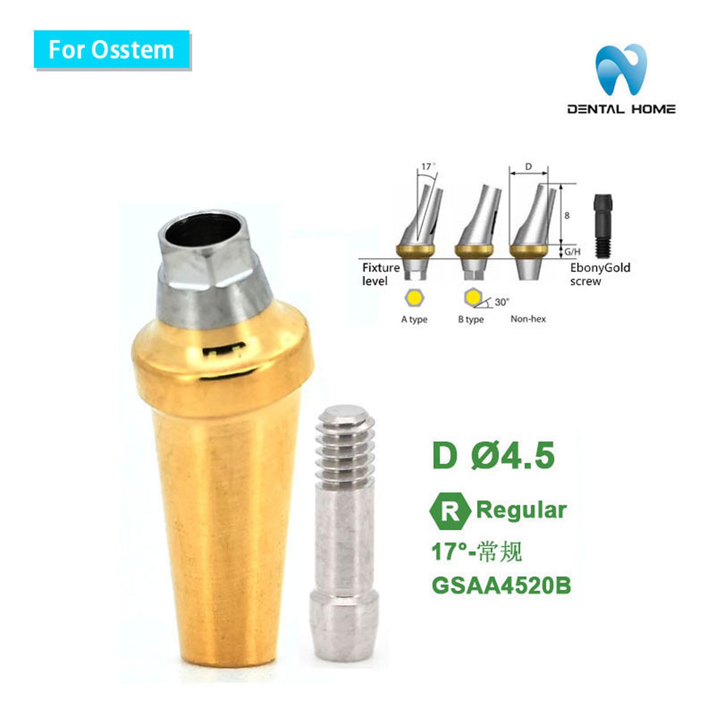 For Osstem Angled abutment