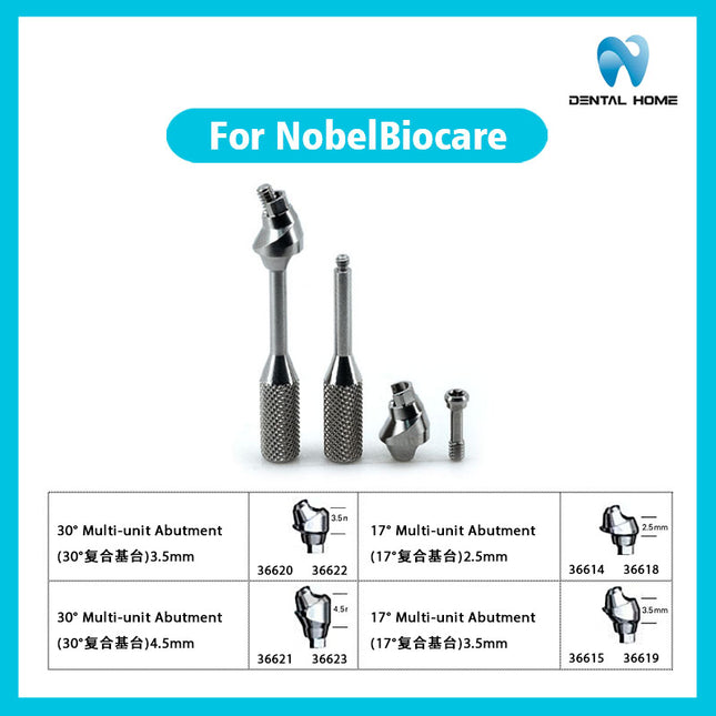 Подходит для реставрационных принадлежностей для дентальных имплантатов Nobelbiocare Composite Angle Abutment