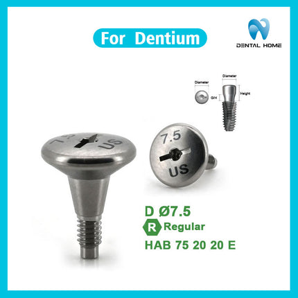 Подходит для замены имплантата с винтовым абатментом десны Dentium