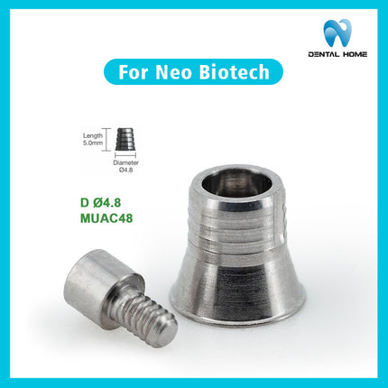 Подходит для композитного углового абатмента Neobiotech, замена опорного столба, защитный колпачок для основания