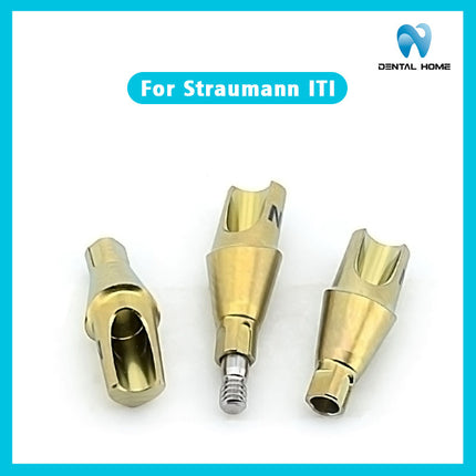 Для замены зубного имплантата Straumann ITl с готовым угловым абатментом и основанием для переноса