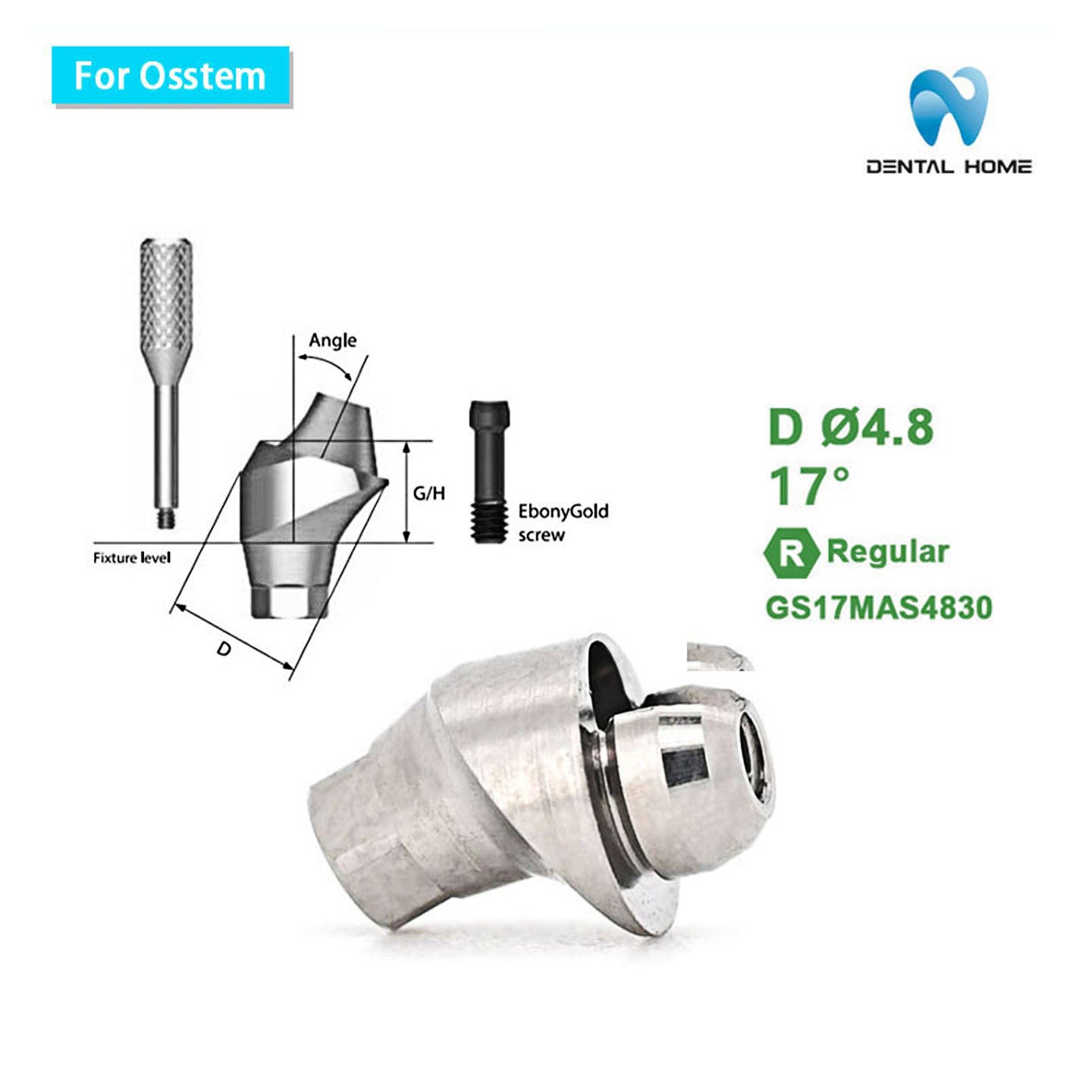 For OSSTEM Multi Angled Abutment