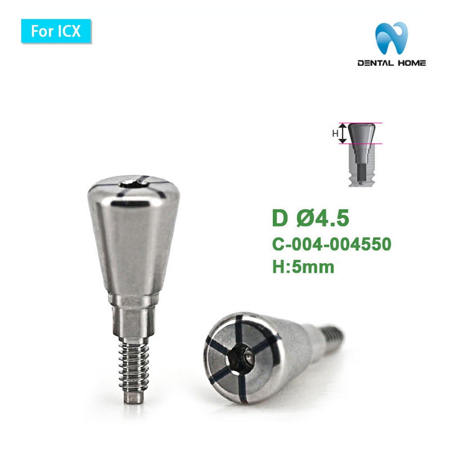 For ICX Healing Abutment