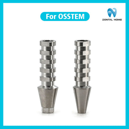 Подходит для готового реставрационного продукта OSSTEM Временный абатмент Субстрат из титанового сплава Защитный колпачок для замены имплантата