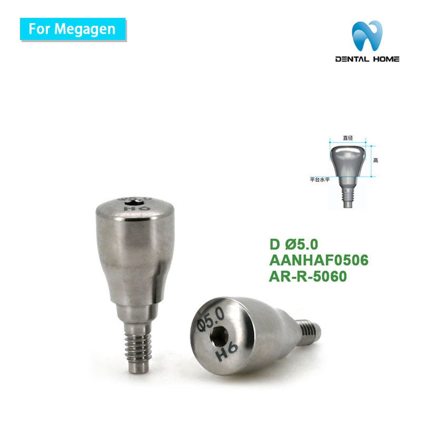 For Megagen Healing Abutment-AnyRidge