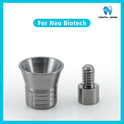 Подходит для композитного углового абатмента Neobiotech, замена опорного столба, защитный колпачок для основания