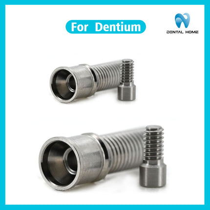 Подходит для немедленной имплантации. Замена временного композитного абатмента Dentium на композитный субстрат из титанового сплава.