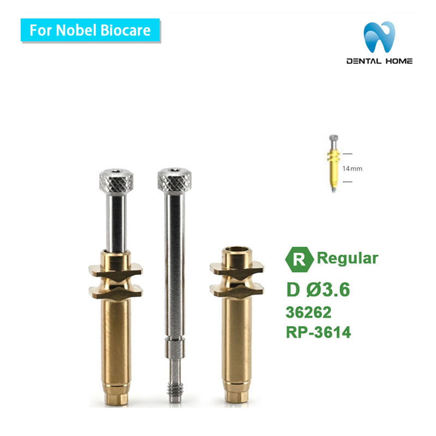 For Nobel Biocare Fixture Pick-up ImpressionCoping