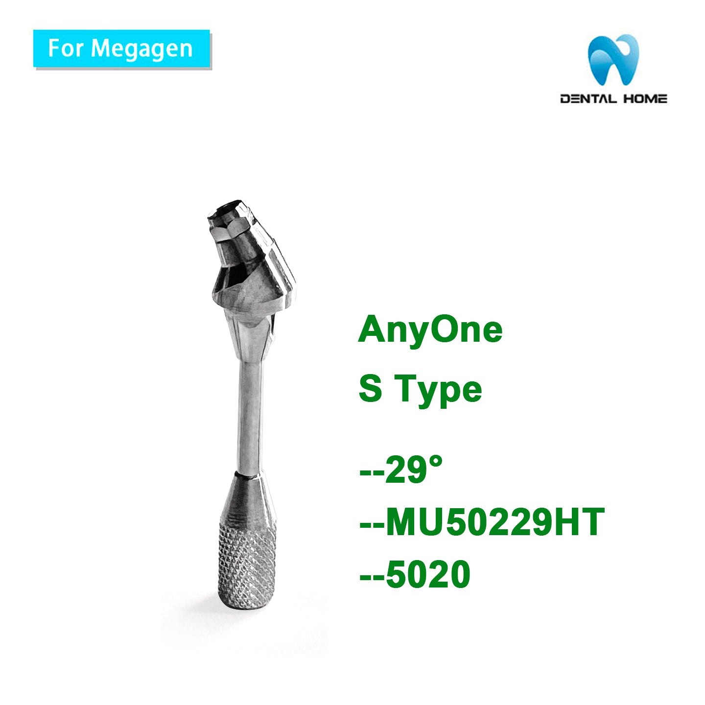 MegaGen Compatible Multi-Unit Angled Abutment | AnyOne S Type