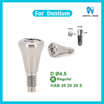 Подходит для замены имплантата с винтовым абатментом десны Dentium