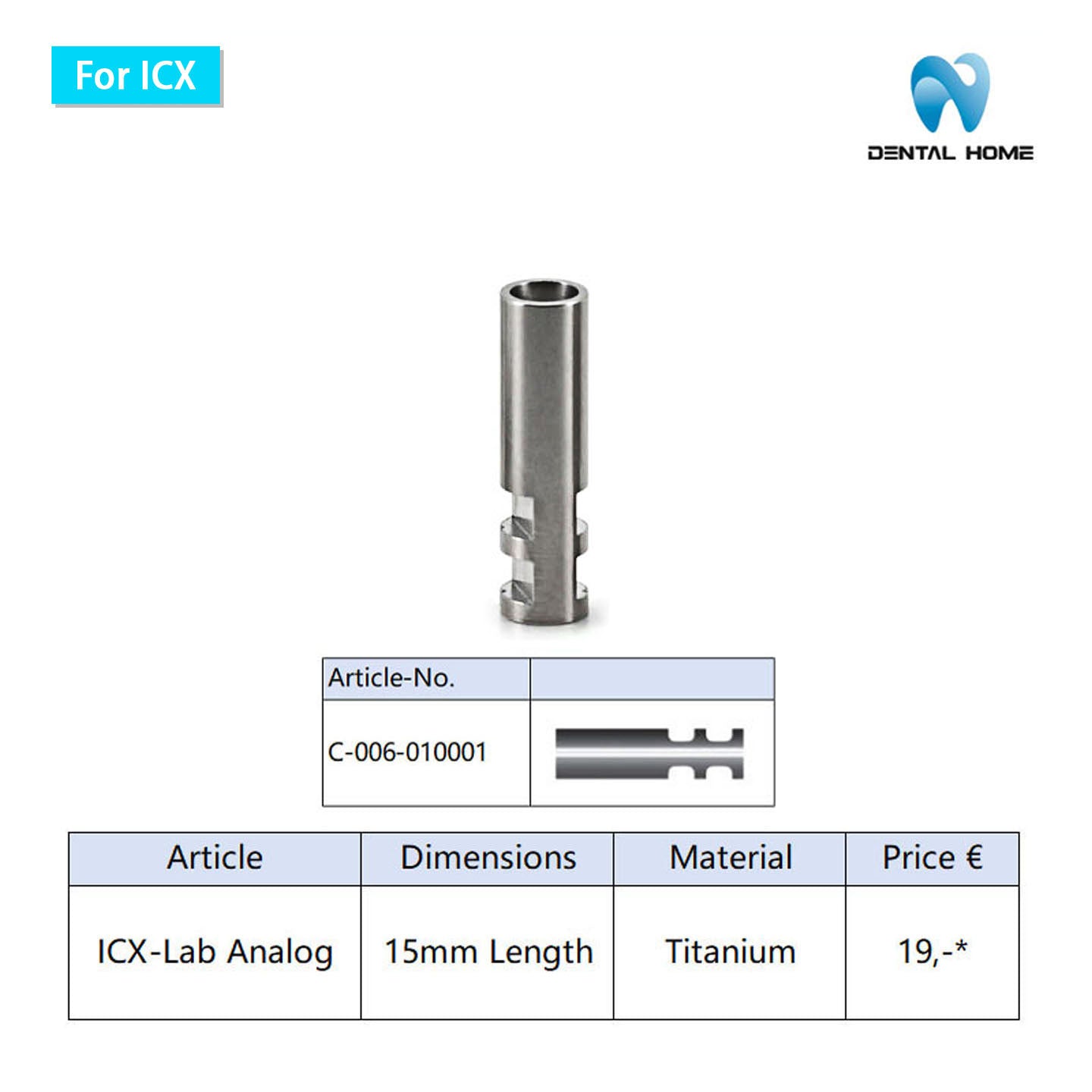 For ICX Fixture Lab Analog