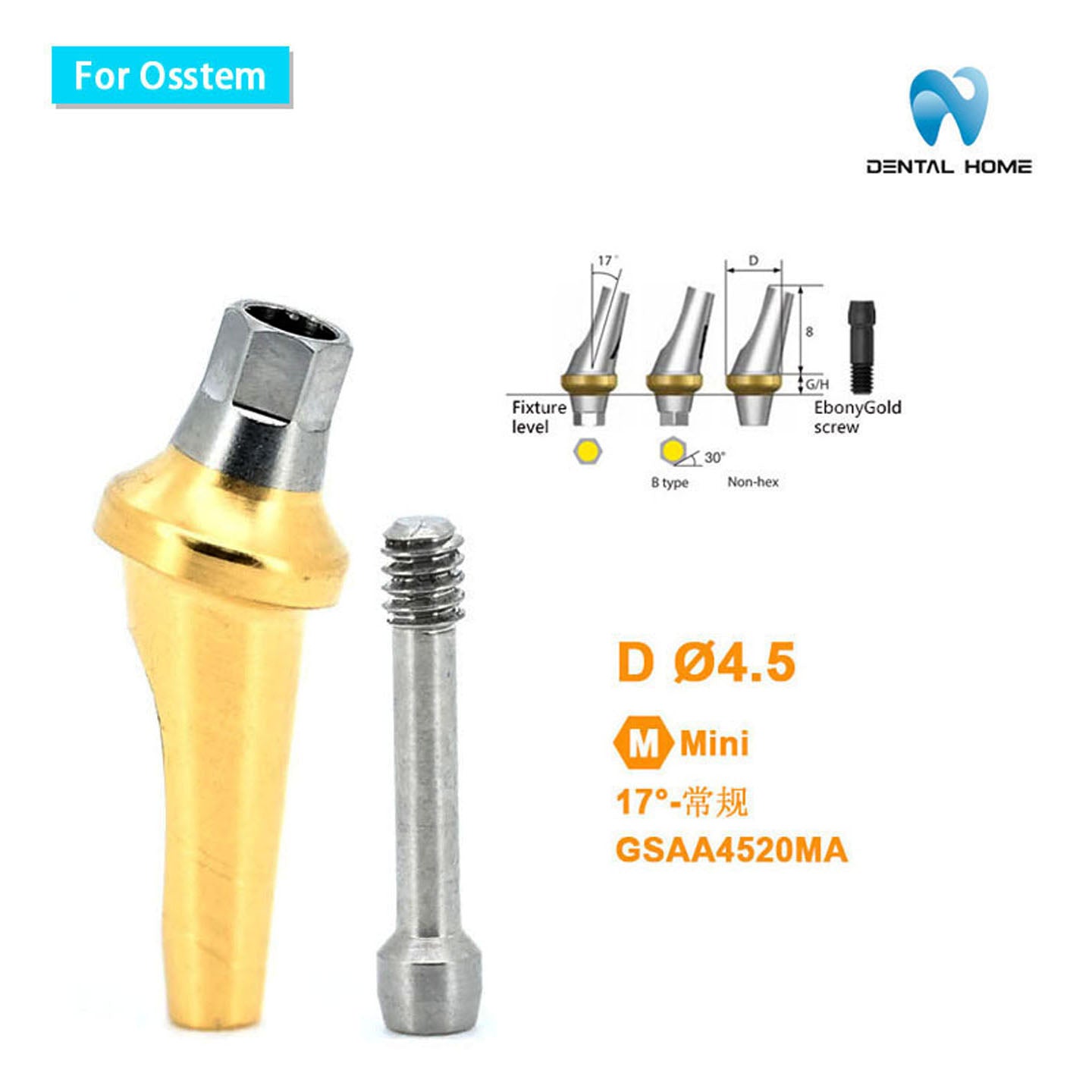 For Osstem Angled abutment