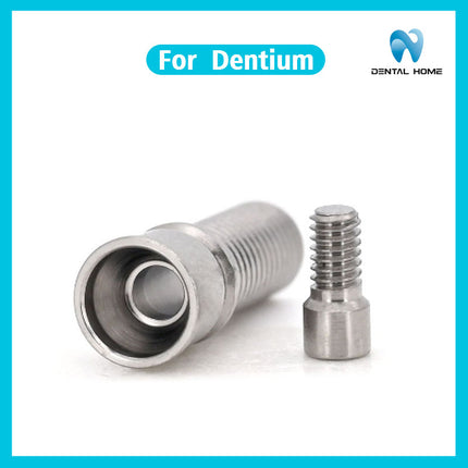 Подходит для немедленной имплантации. Замена временного композитного абатмента Dentium на композитный субстрат из титанового сплава.
