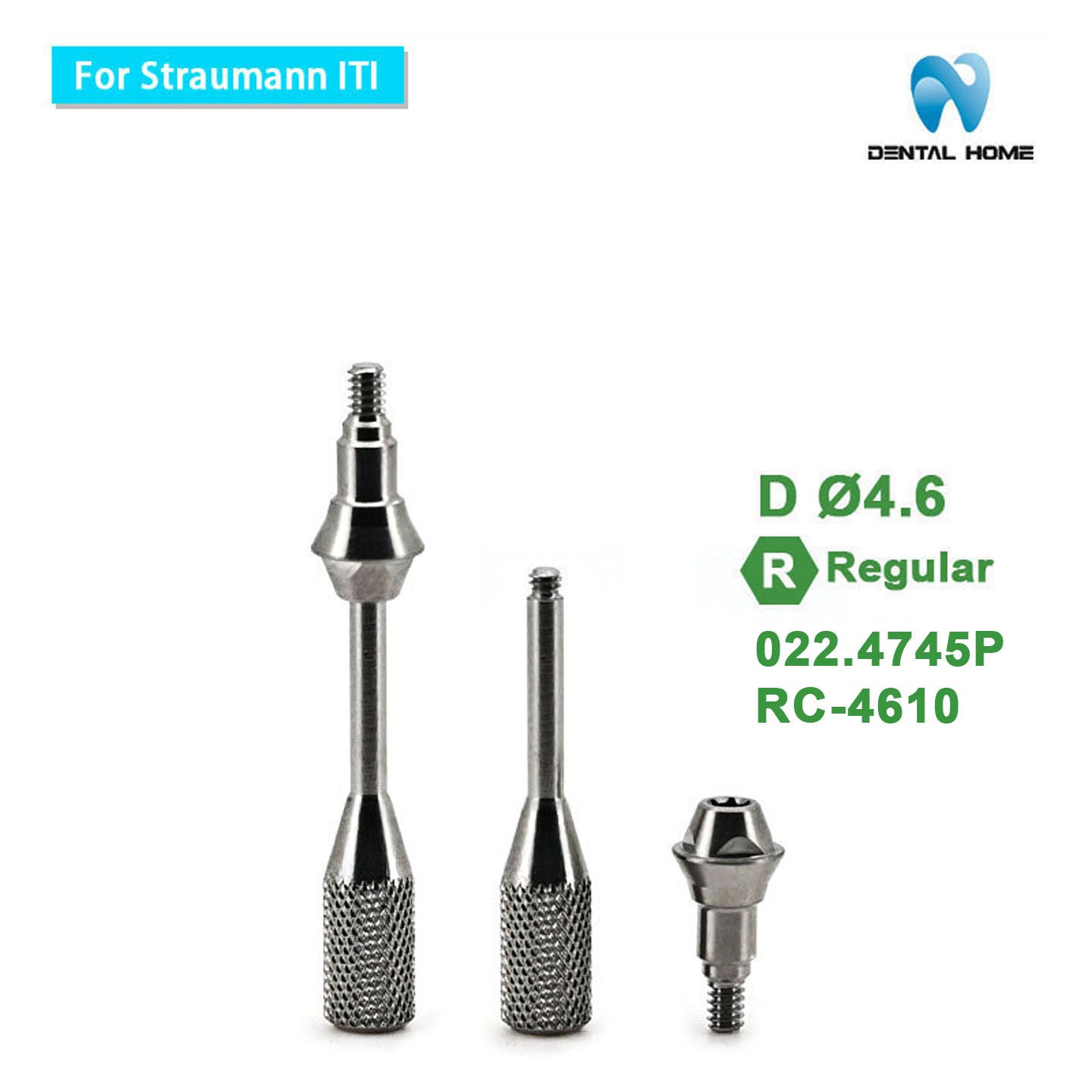 Straumann Compatible Straight Abutment | P-Type | NC / RC