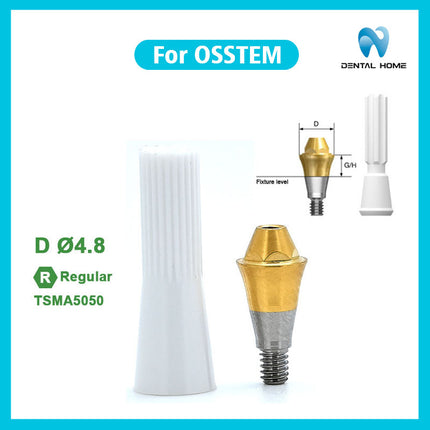 OSSTEMコンポジット直角アバットメントインプラント交換用トランスファーロッドシーリングスクリュー保護キャップに適合