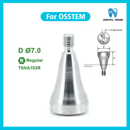 Подходит для абатмента OSSTEM Healing Abutment, сменного винта десны, защитного колпачка, переносного стержня, титановой колонны, титанового стержня